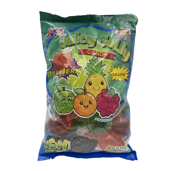 Juicy Jelly Candy Assorted S & G Juice Jelly Candy